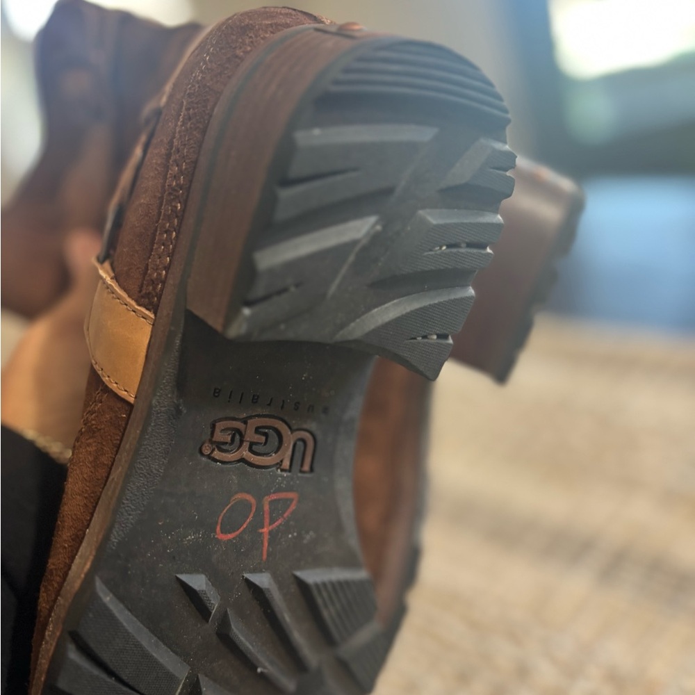 UGG womens Chocolate Suede Boots